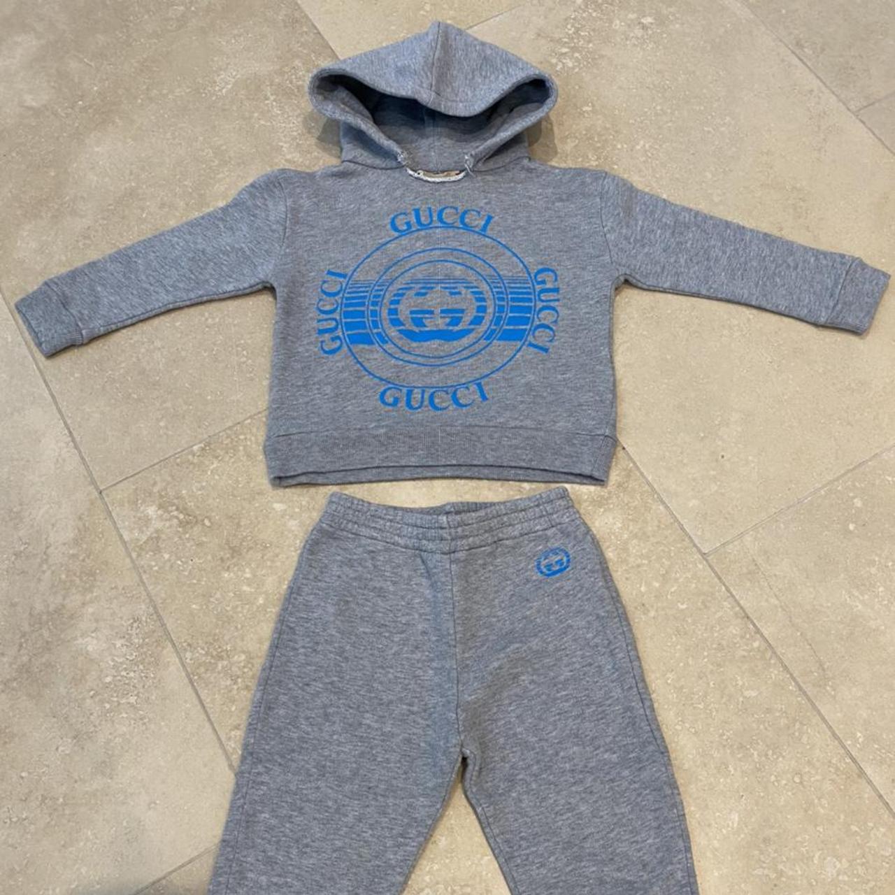 Baby gucci store tracksuit