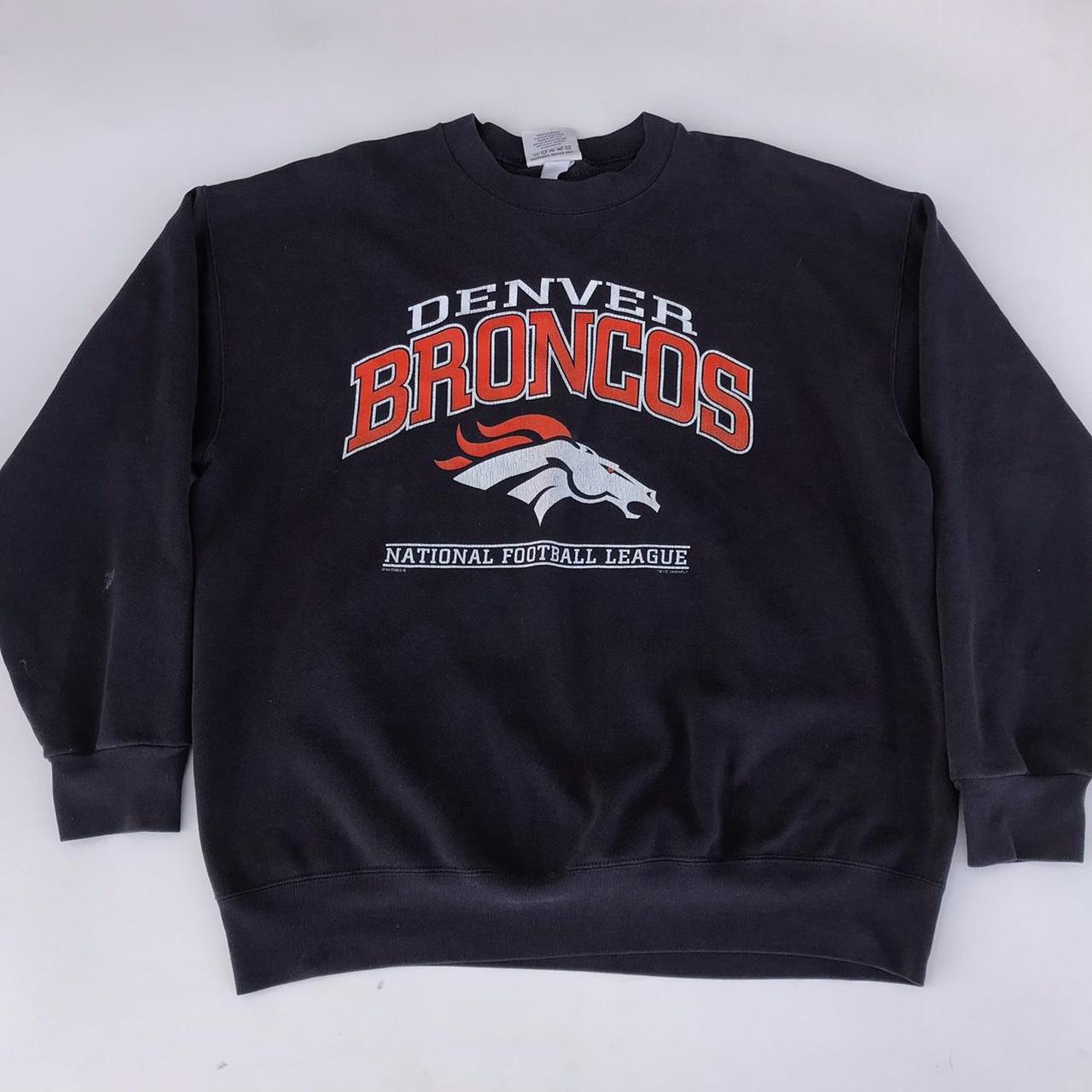 90s Lee Sport Denver Broncos pullover hoodie. 