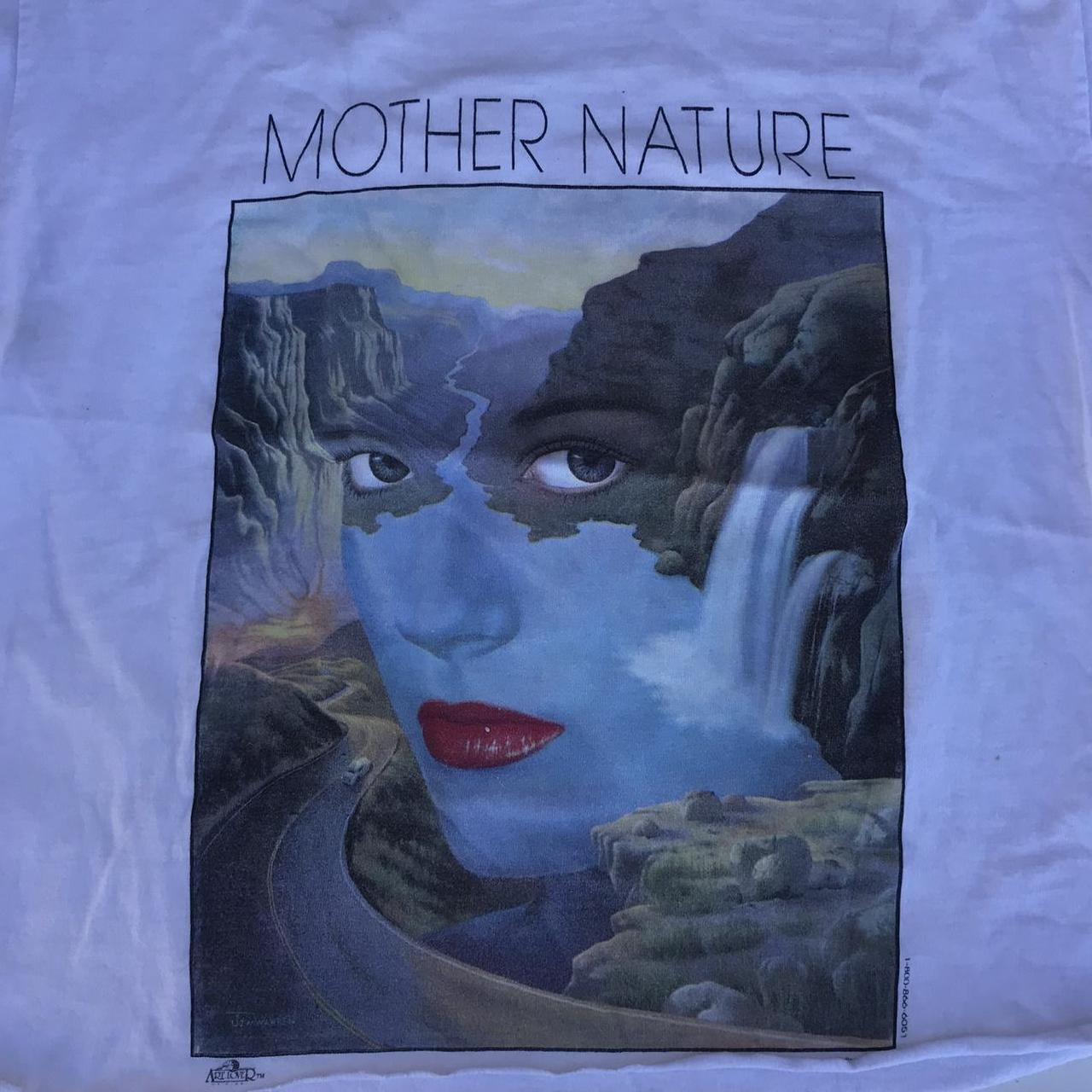 1990 Jim Warren MOTHER NATURE アートTシャツ