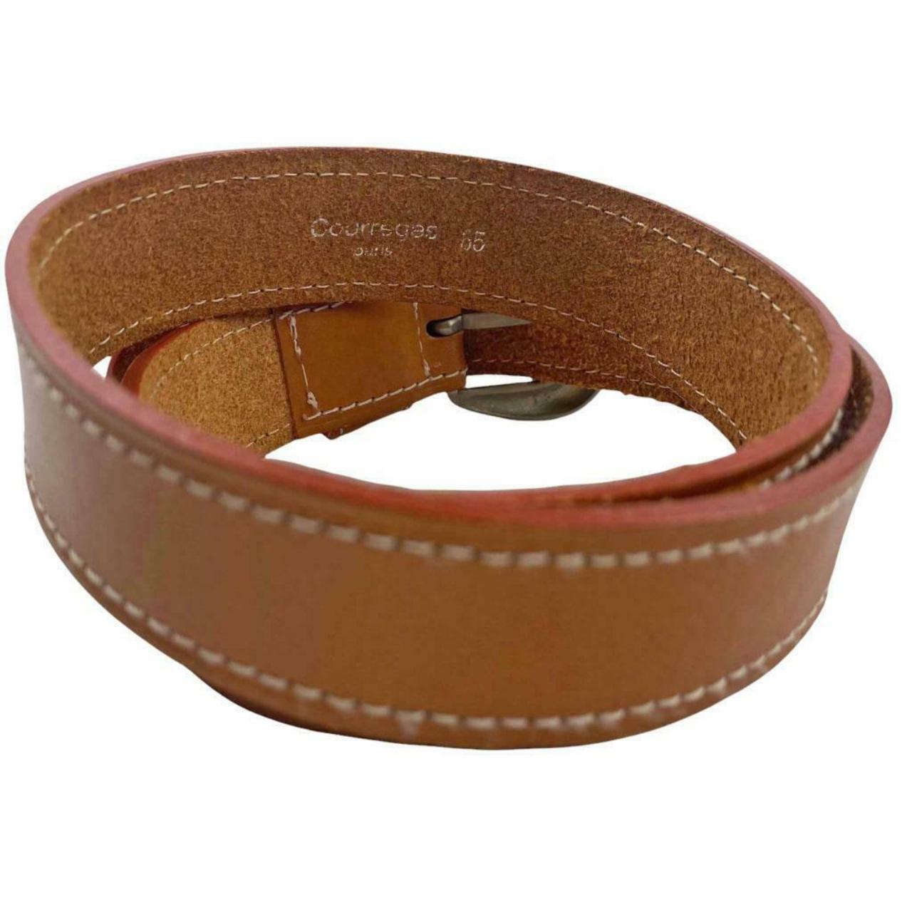 Product Image 3 - Women's COURREGES Paris leather belt.