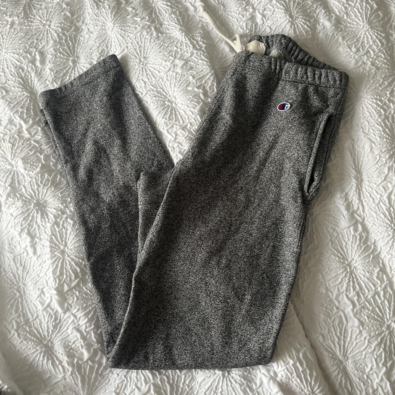 Grey champion tracksuit bottoms - never worn... - Depop