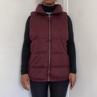 old navy maroon vest