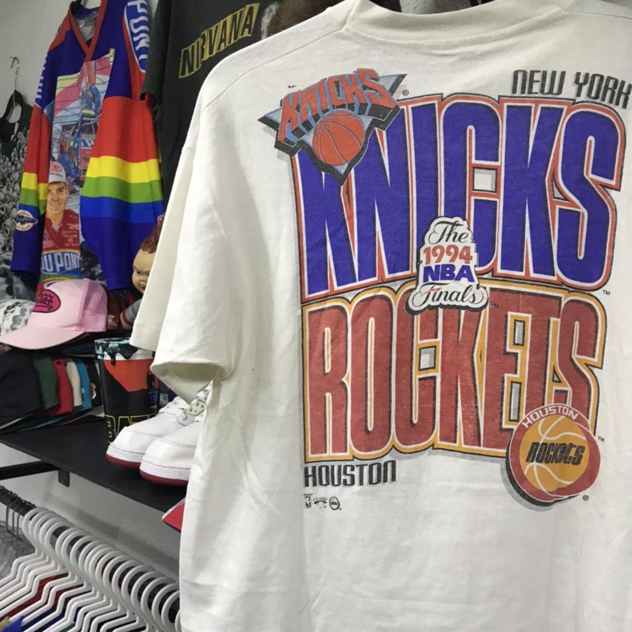 New York Knicks vs Houston Rockets 1994 NBA Finals tee