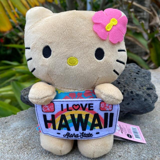 hawaiian hello kitty plush