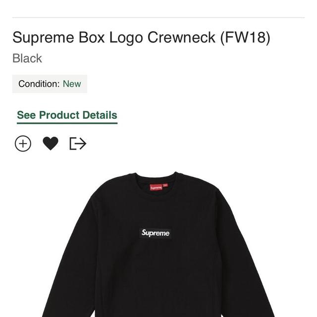 希少！！】 Box Supreme Logo 22aw Crewneck スウェット - segm.gob.do