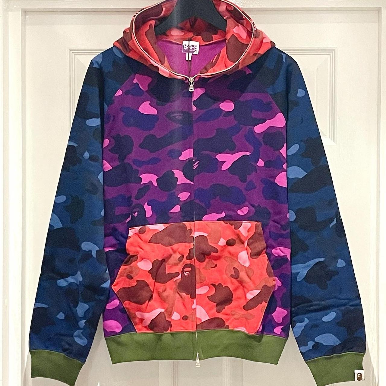 A bathing Ape Bape MultiCamo Hoodie. Size Medium.... - Depop