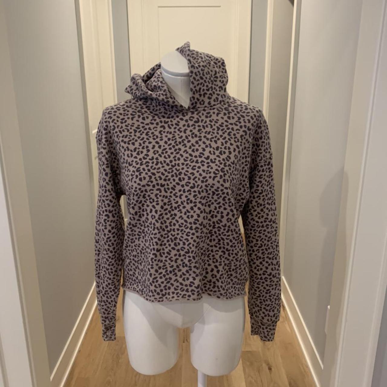 abercrombie leopard sweatshirt