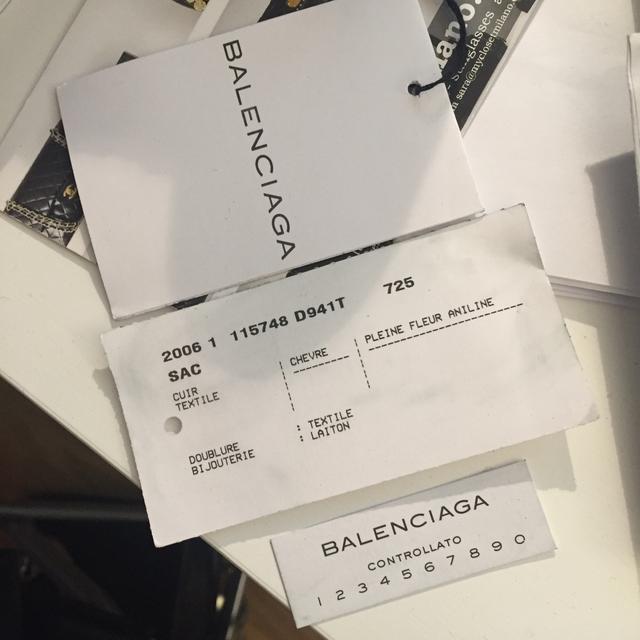 Balenciaga certificate of authenticity 2025