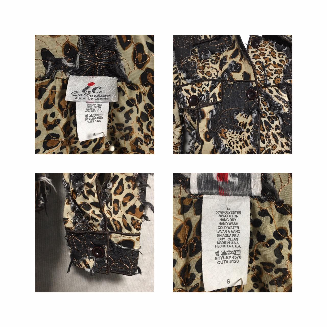 Women's Jacket - Brown/Tan - S – Jacket Patchwork… - image 2