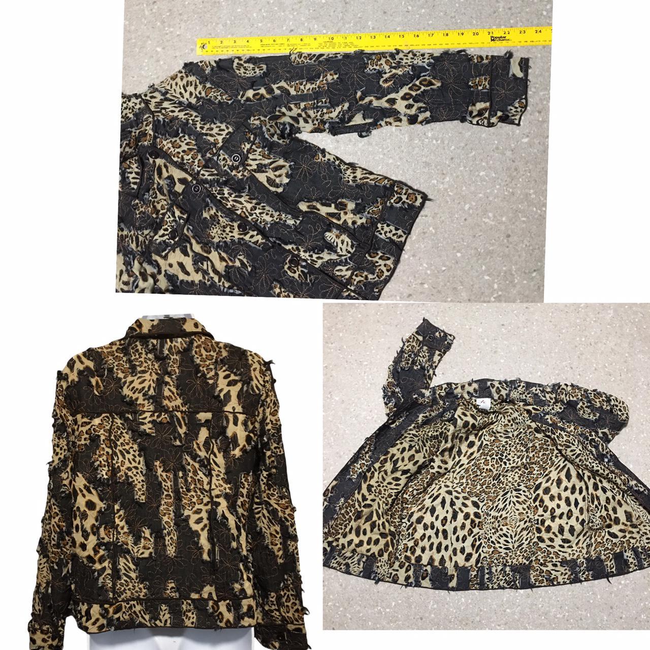 Women's Jacket - Brown/Tan - S – Jacket Patchwork… - image 3