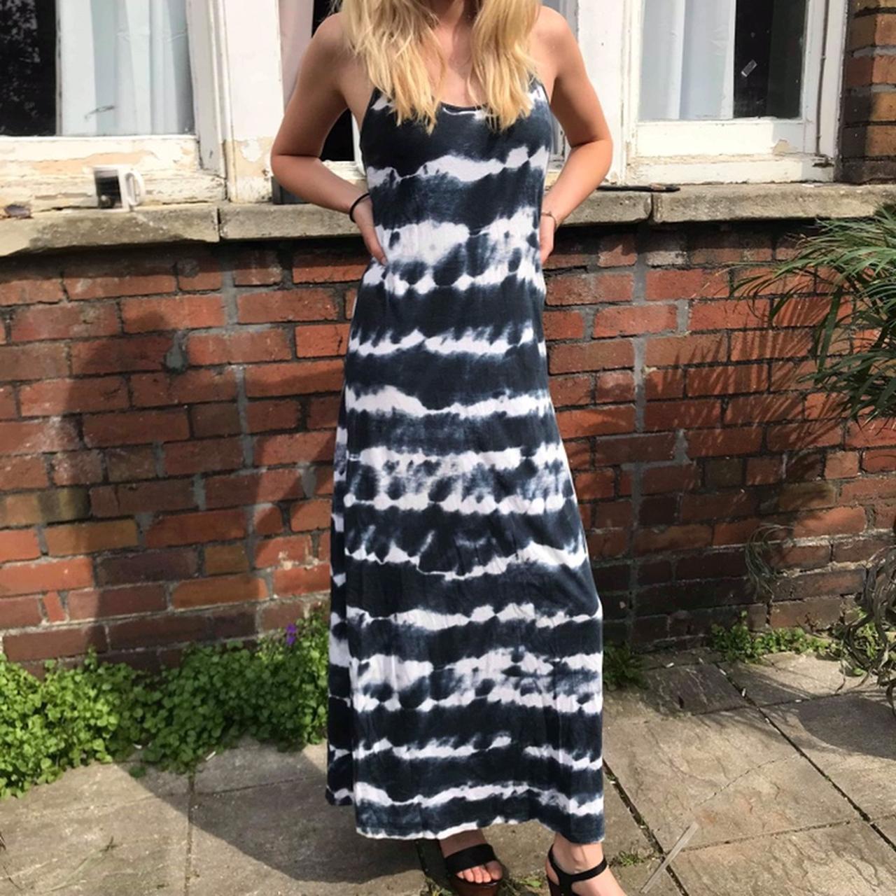 ralph lauren tie dye maxi dress