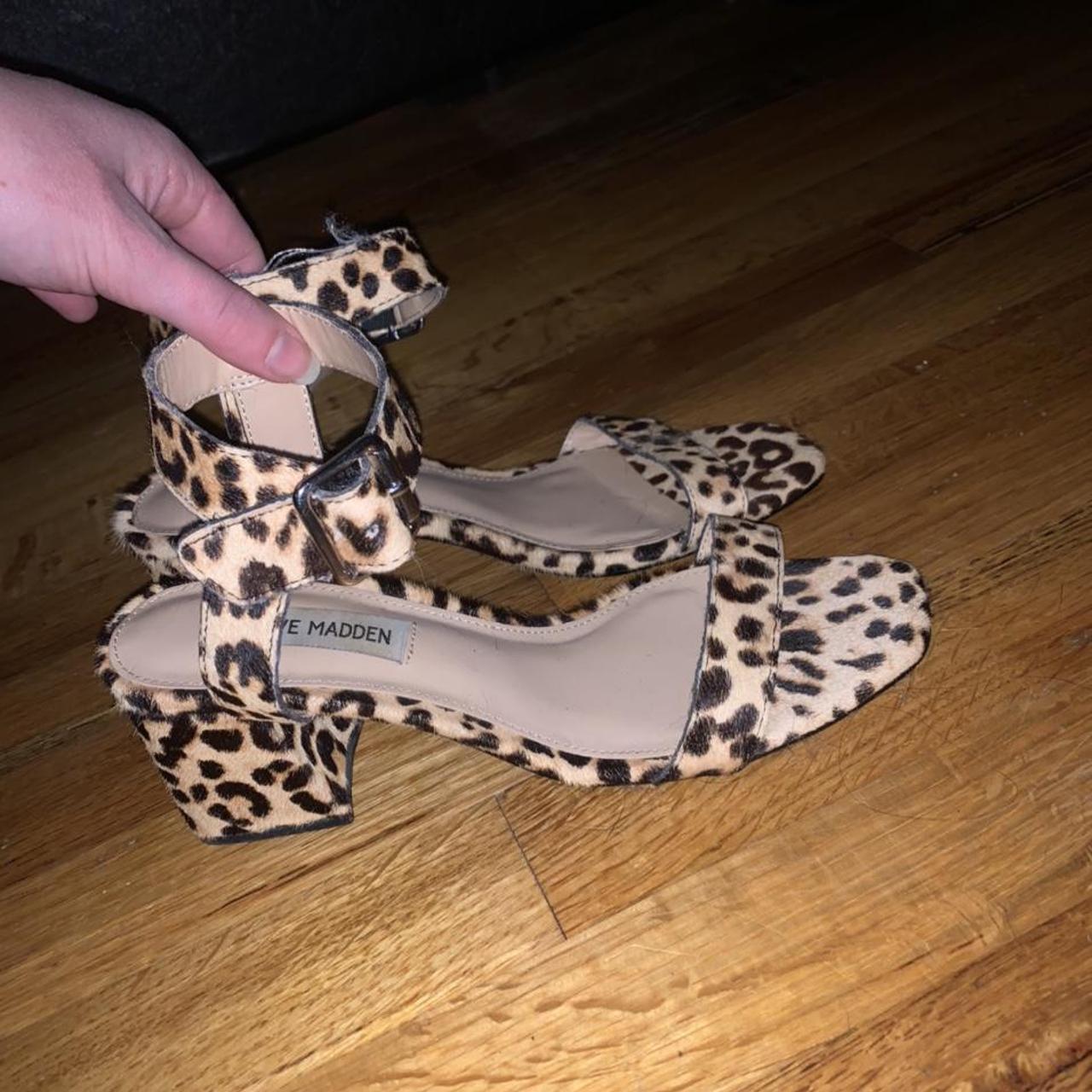 Steve madden hotsell cheetah print heels