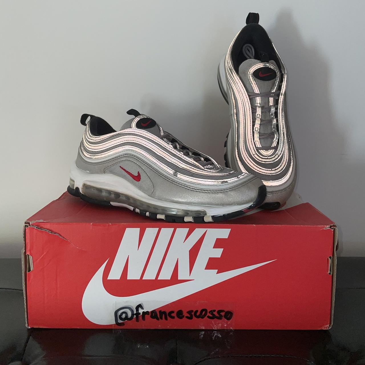 Nike Air Max 97 Silver Bullet - Depop