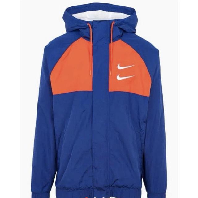 orange and blue nike jacket