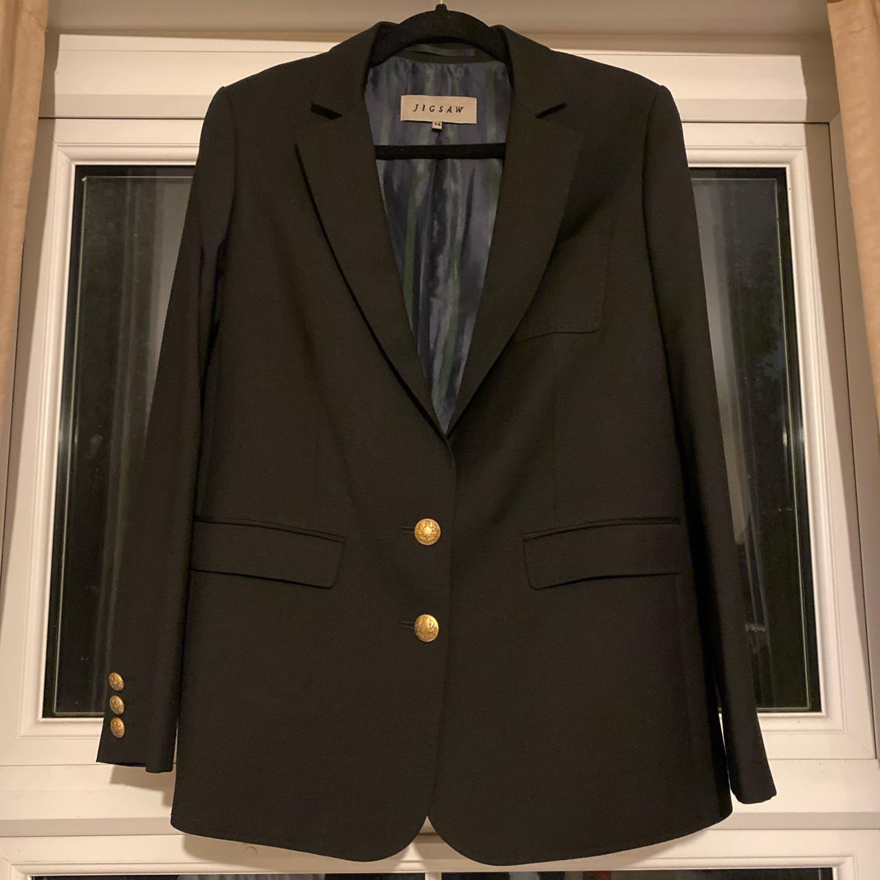 Stunning JIGSAW Blazer with gold buttons. This is a... - Depop