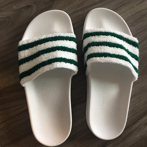 adidas terry cloth slides