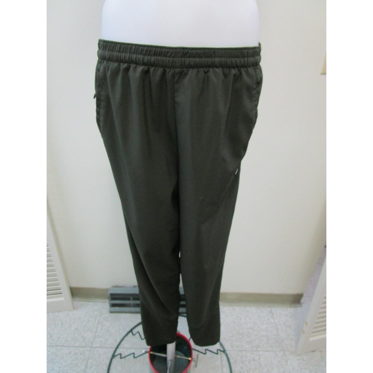 womens-dark-green-pants-size-medium-champion-depop