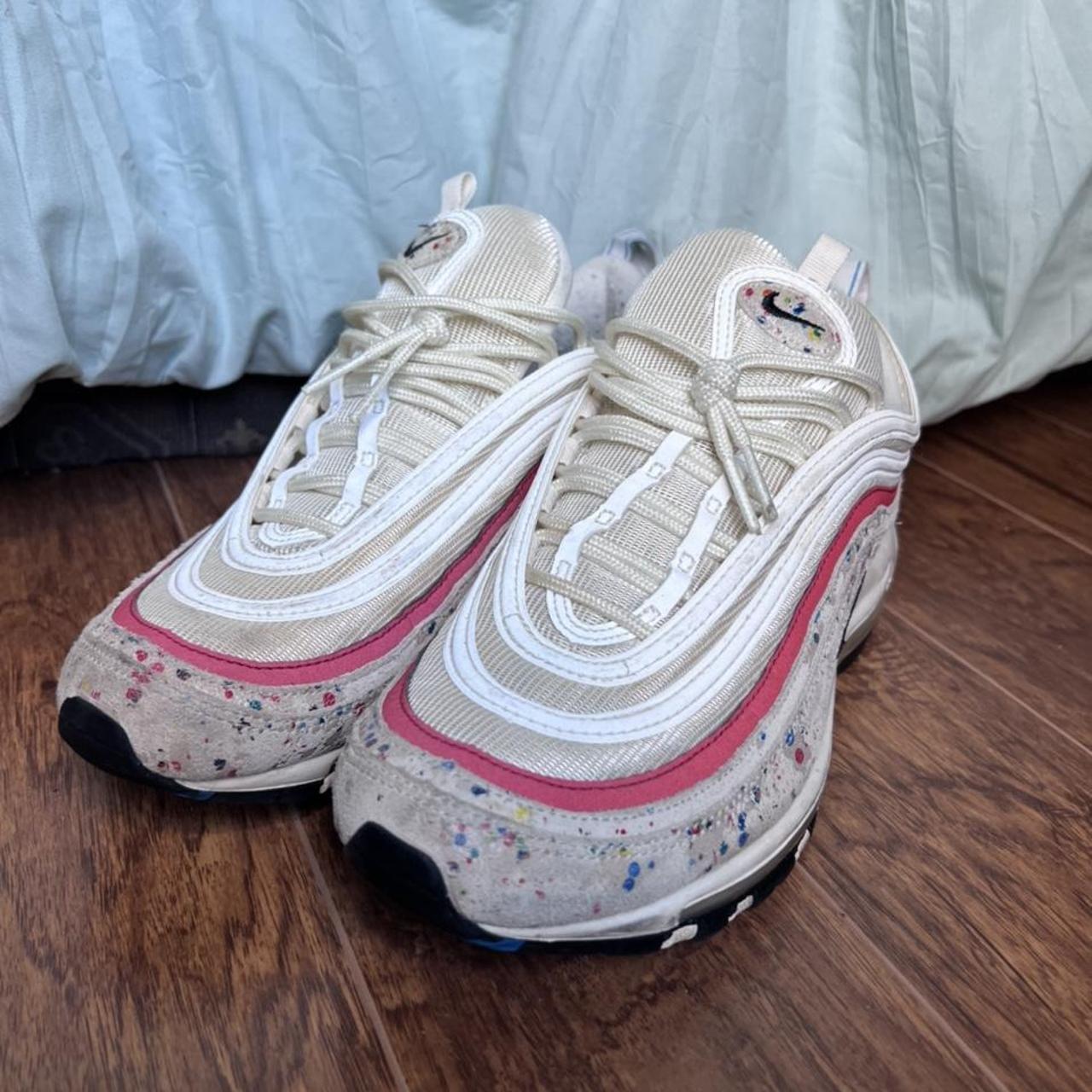 Paint splatter air max on sale 97