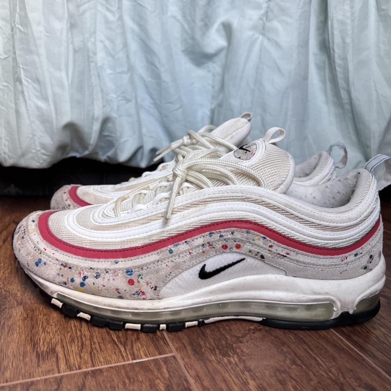 Air max 97 premium paint cheap splatter