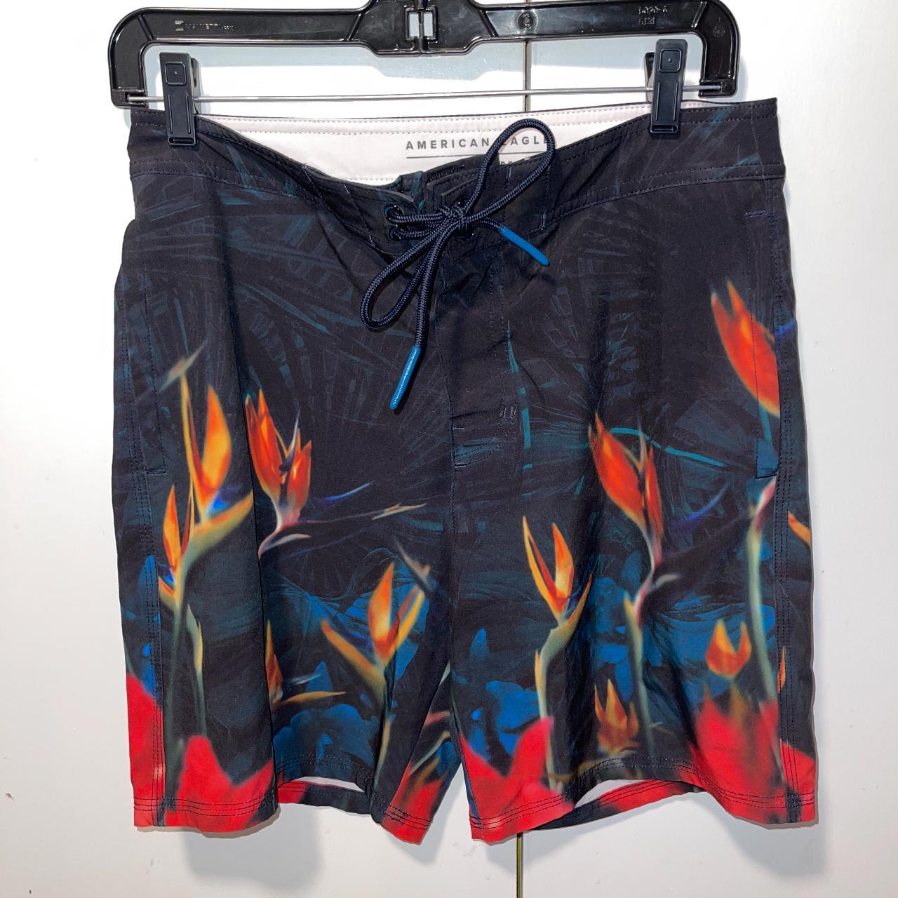 American Eagle Outfitters Men's Multi Swimsuitonepiece Depop