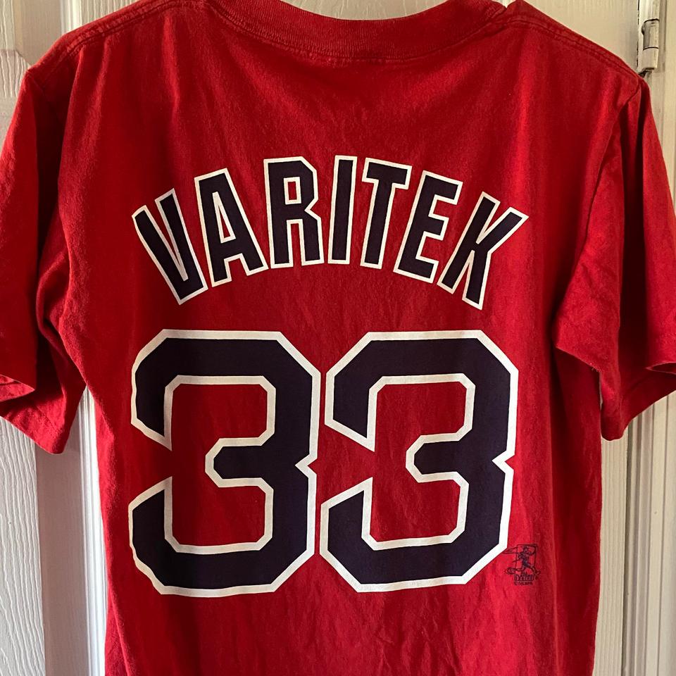 Number 33 Jason Varitek Red Sox Jersey. Perfect - Depop