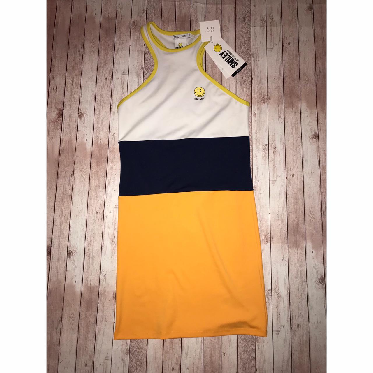 smiley dress zara