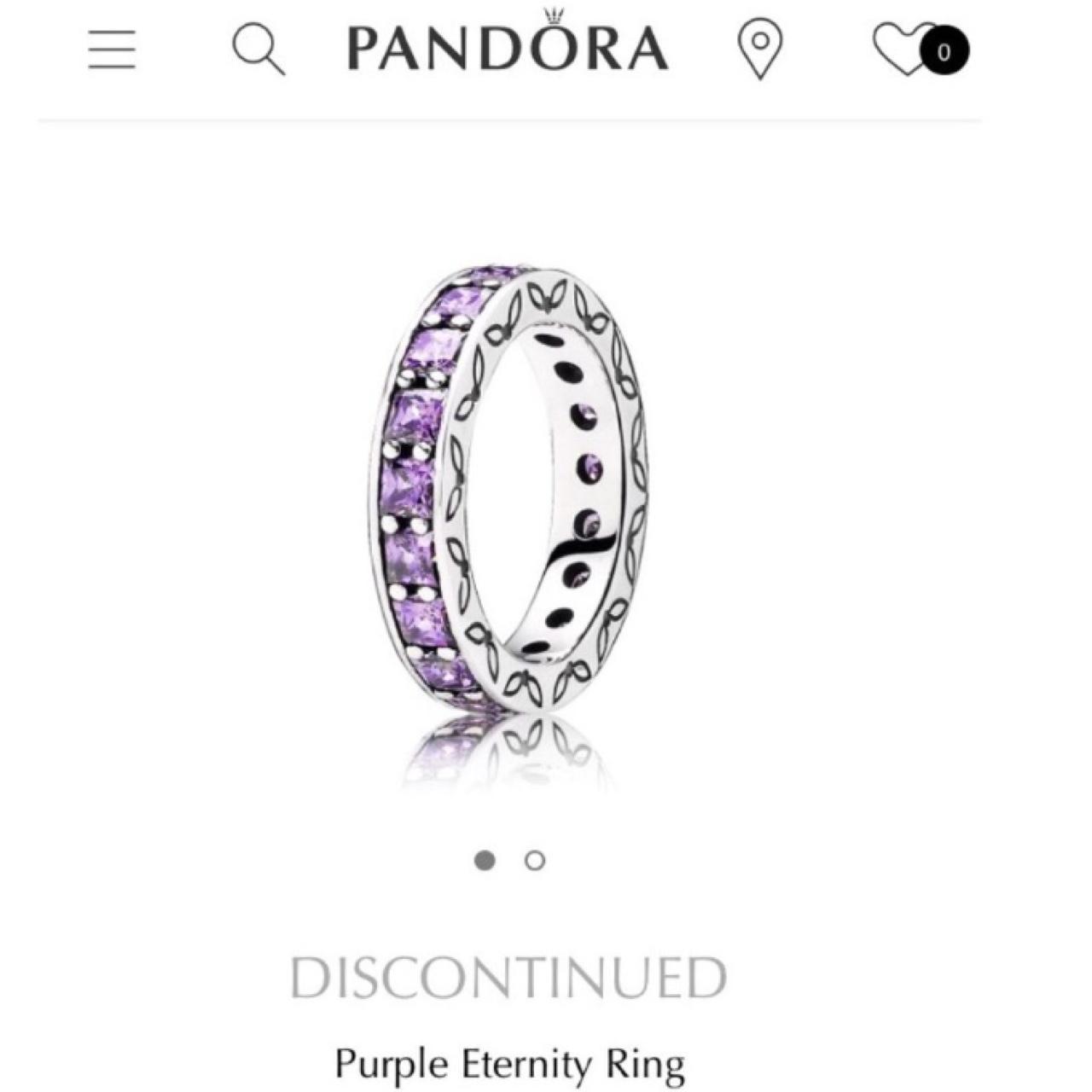 Sparkling Row Eternity Ring | Pandora UK