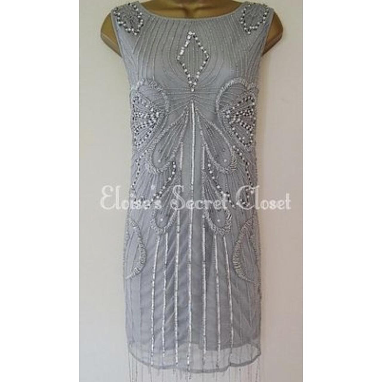 River island hot sale flapper dress