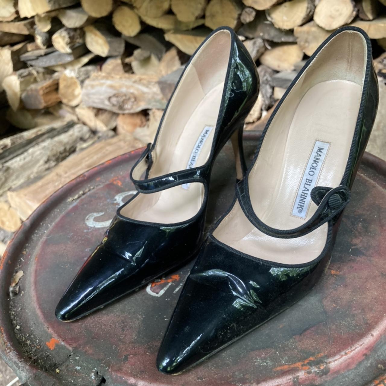 Manolo Blahnik Mary Jane Carrie The Shoe Carrie Bradshaw Made Depop