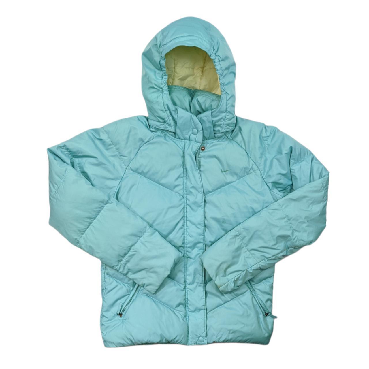 baby blue nike puffer jacket