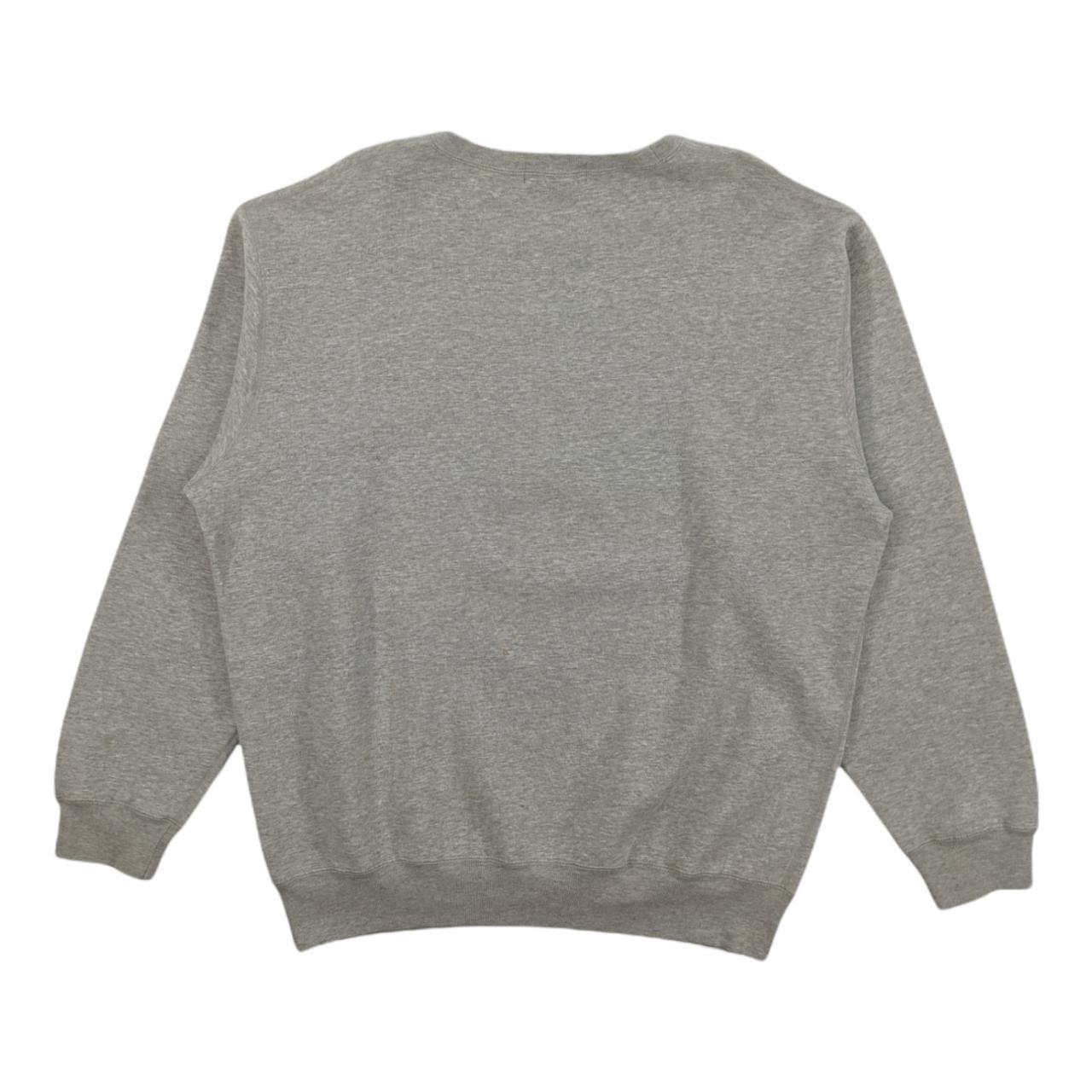Vintage grey Polo Bear Ralph Lauren sweatshirt... - Depop
