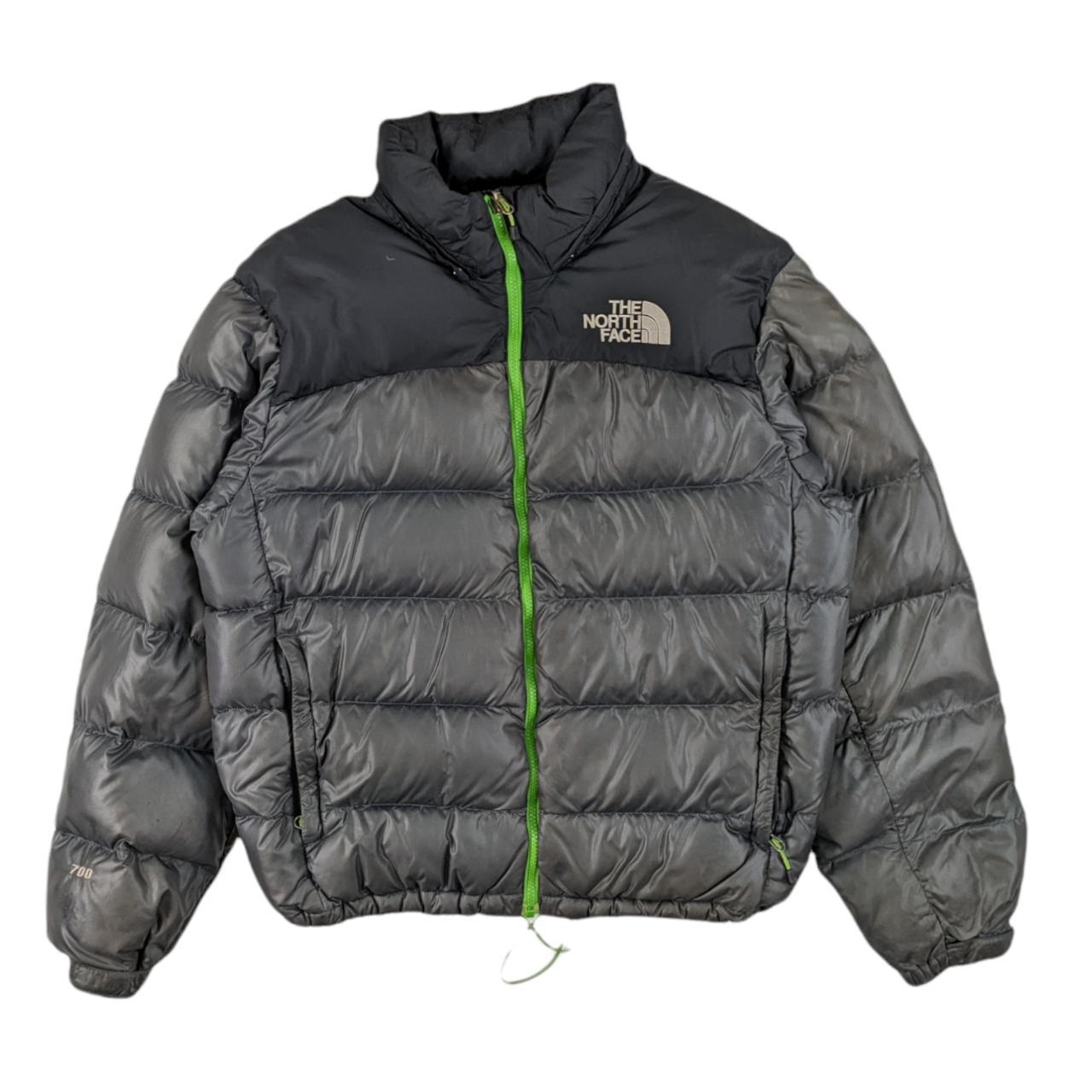 north face 700 jacket grey