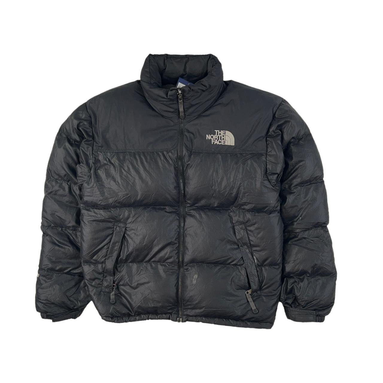 Vintage black North Face Nupste 700 Puffer Jacket... - Depop