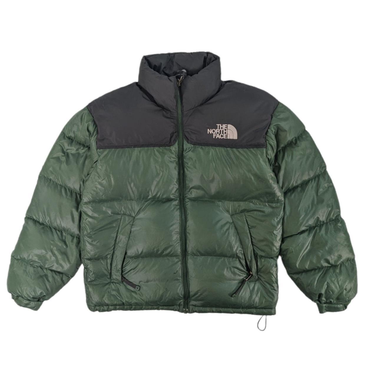 Vintage green North Face nupste 700 puffer jacket... - Depop