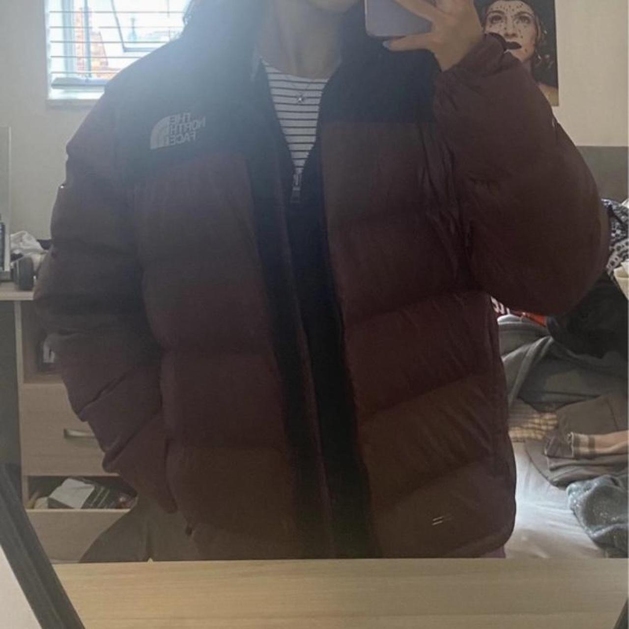 brown vintage north face