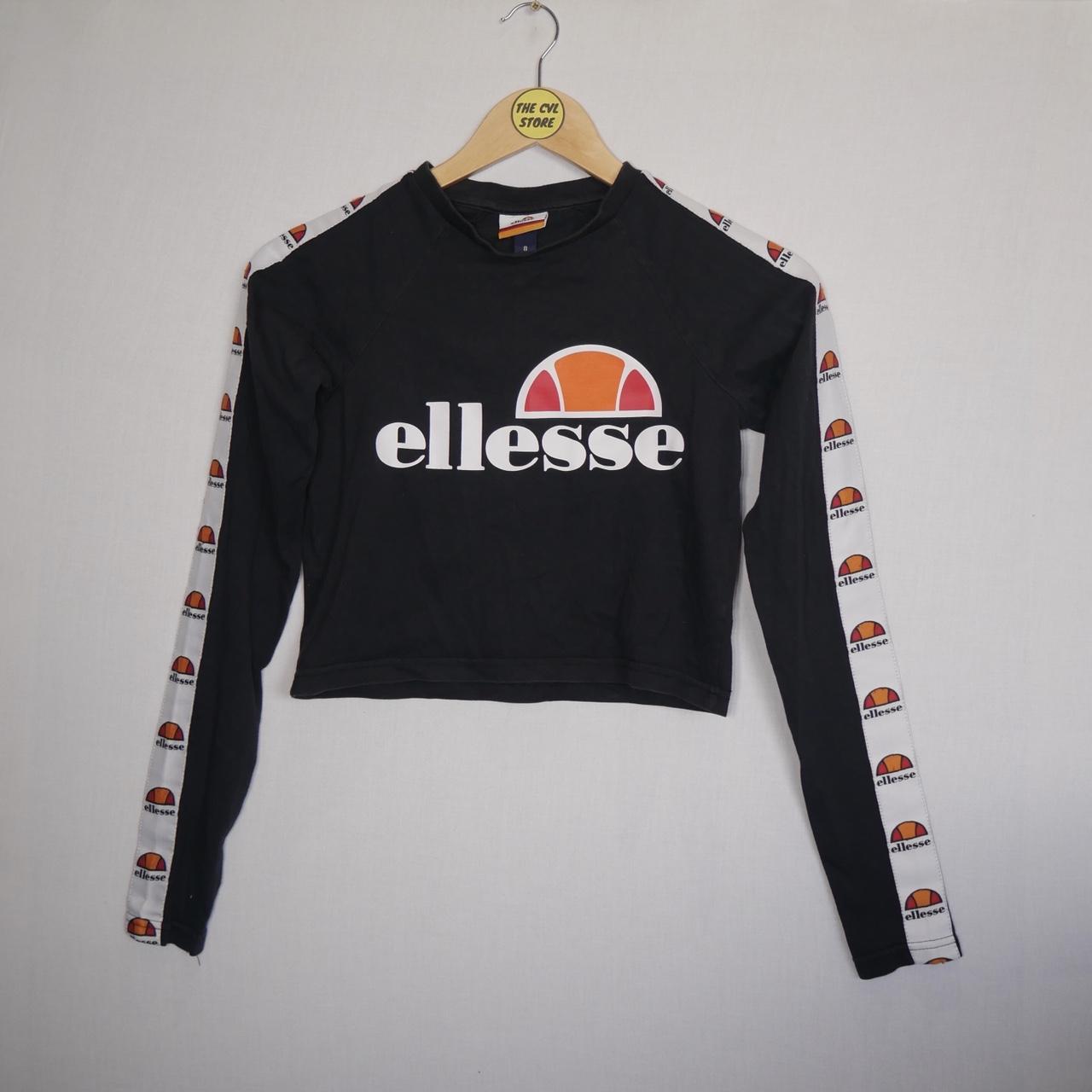 ellesse crop top long sleeve