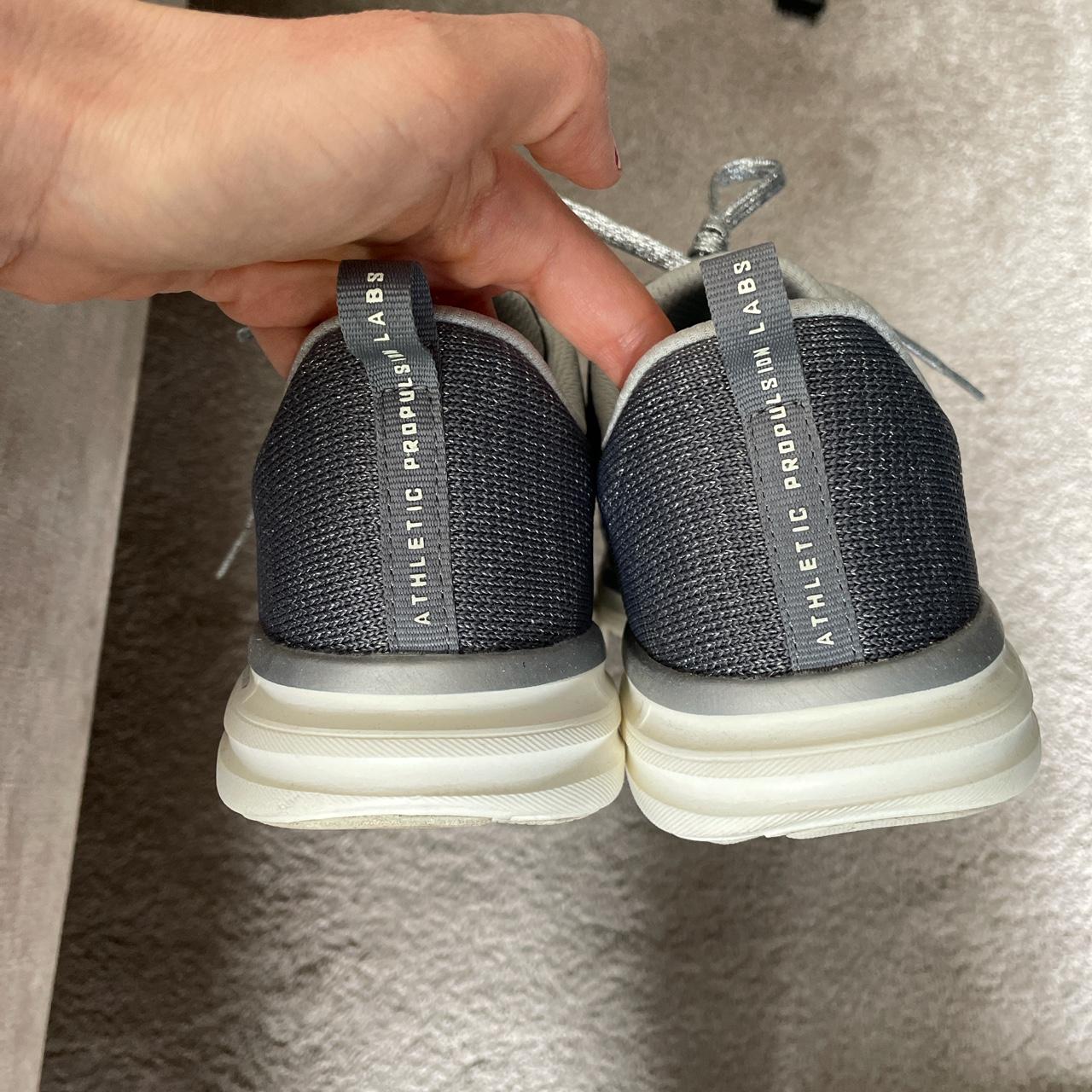 Women's Grey and Silver Trainers (3)
