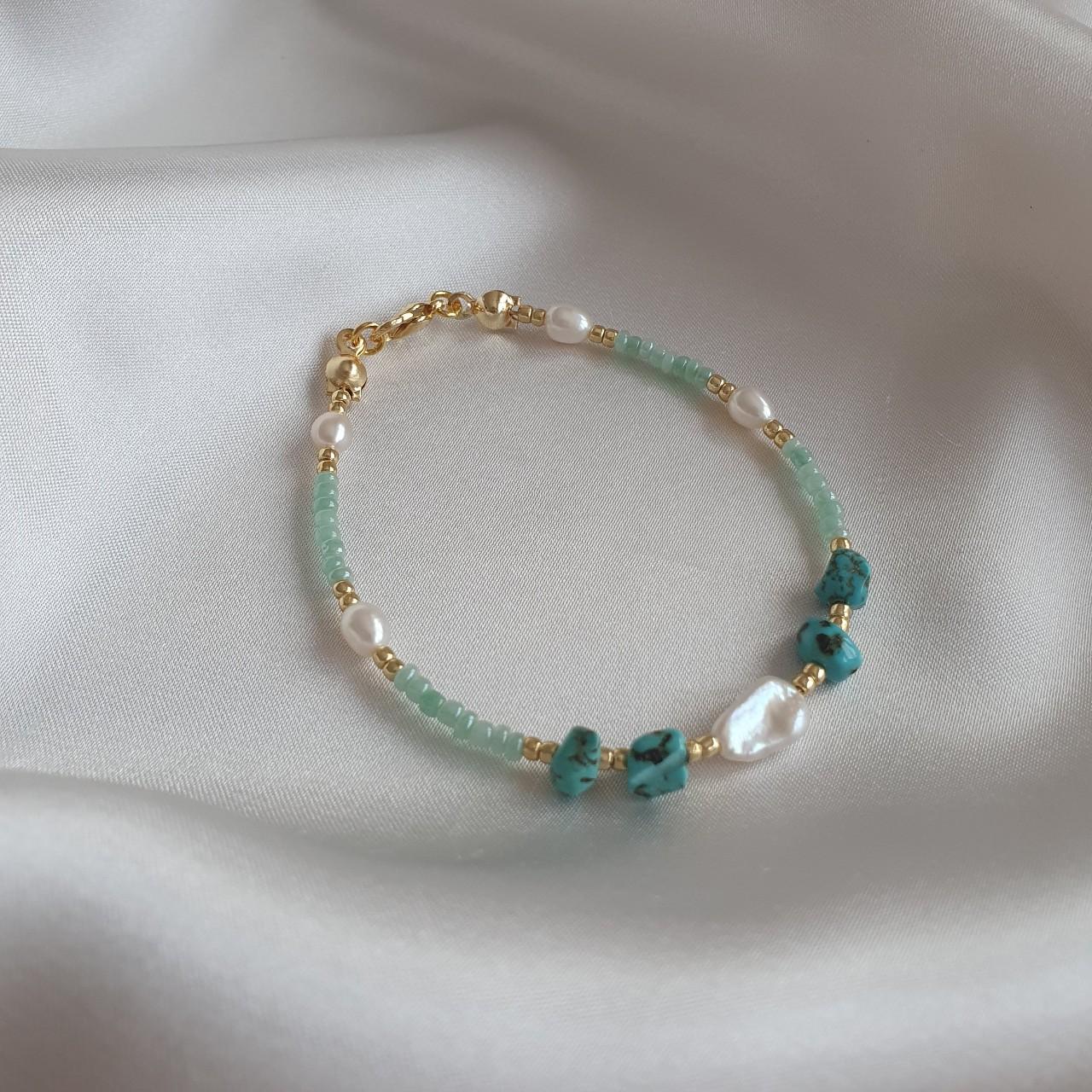 Millie Bracelet A dainty and unique vintage-esque... - Depop