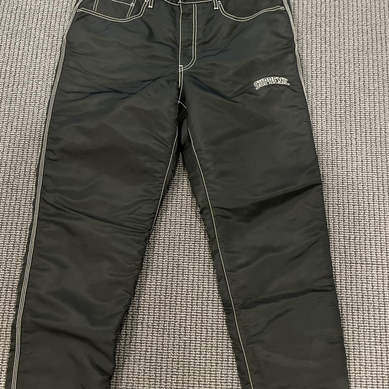 Levi’s x Supreme Jean Track Pants. Size 36/XL. 100%... - Depop