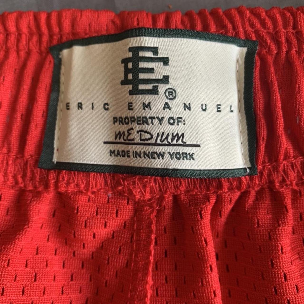 Eric Emanuel Lightning Shorts - Grey ☔️Condition: - Depop