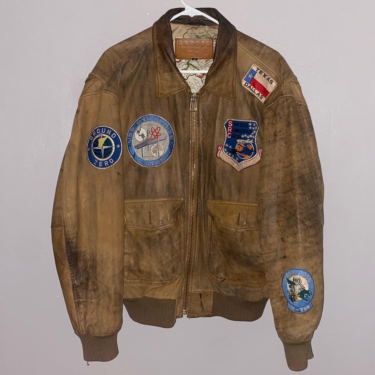 Product Image 1 - Ground zero leather bomber jacket