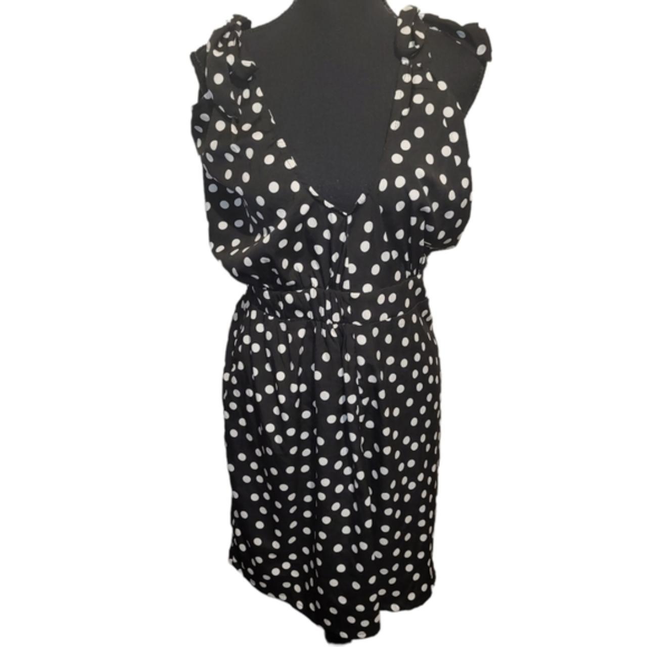 boohoo black tie dress