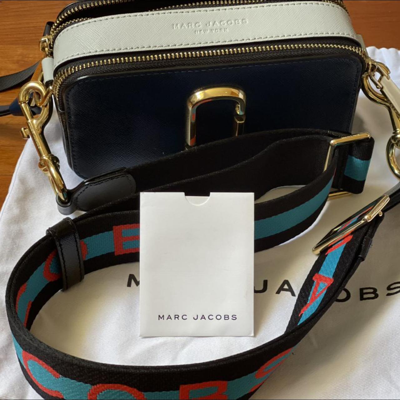 Marc Jacobs snapshot bag color White Straps can be - Depop