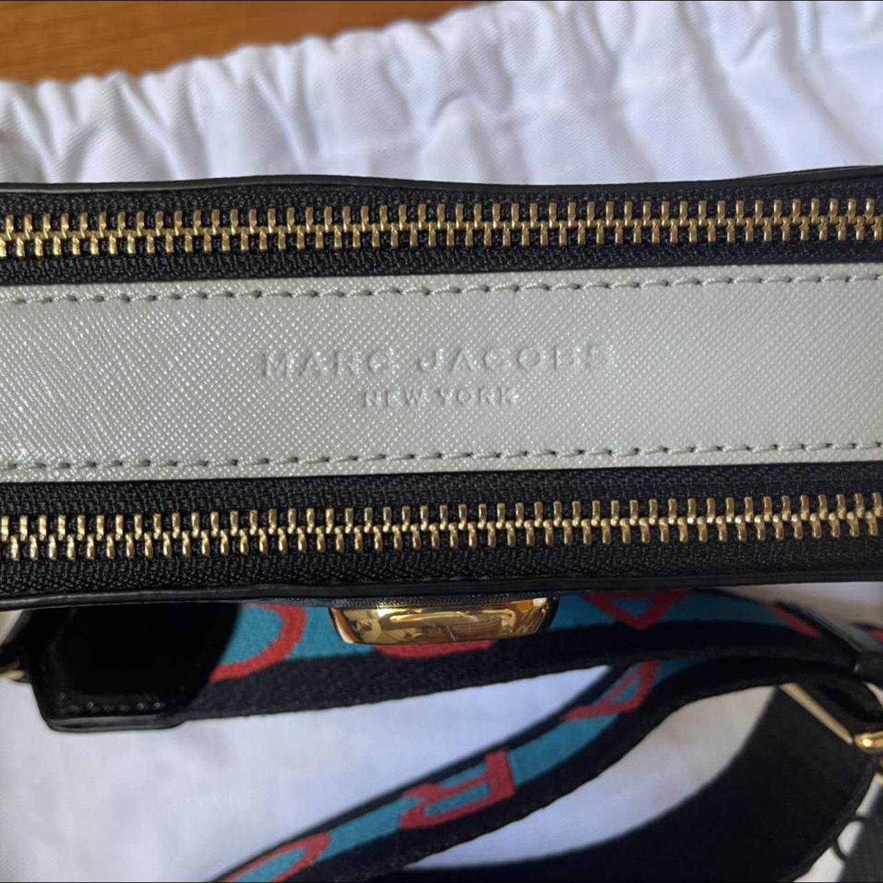 Marc Jacobs snapshot bag color White Straps can be - Depop