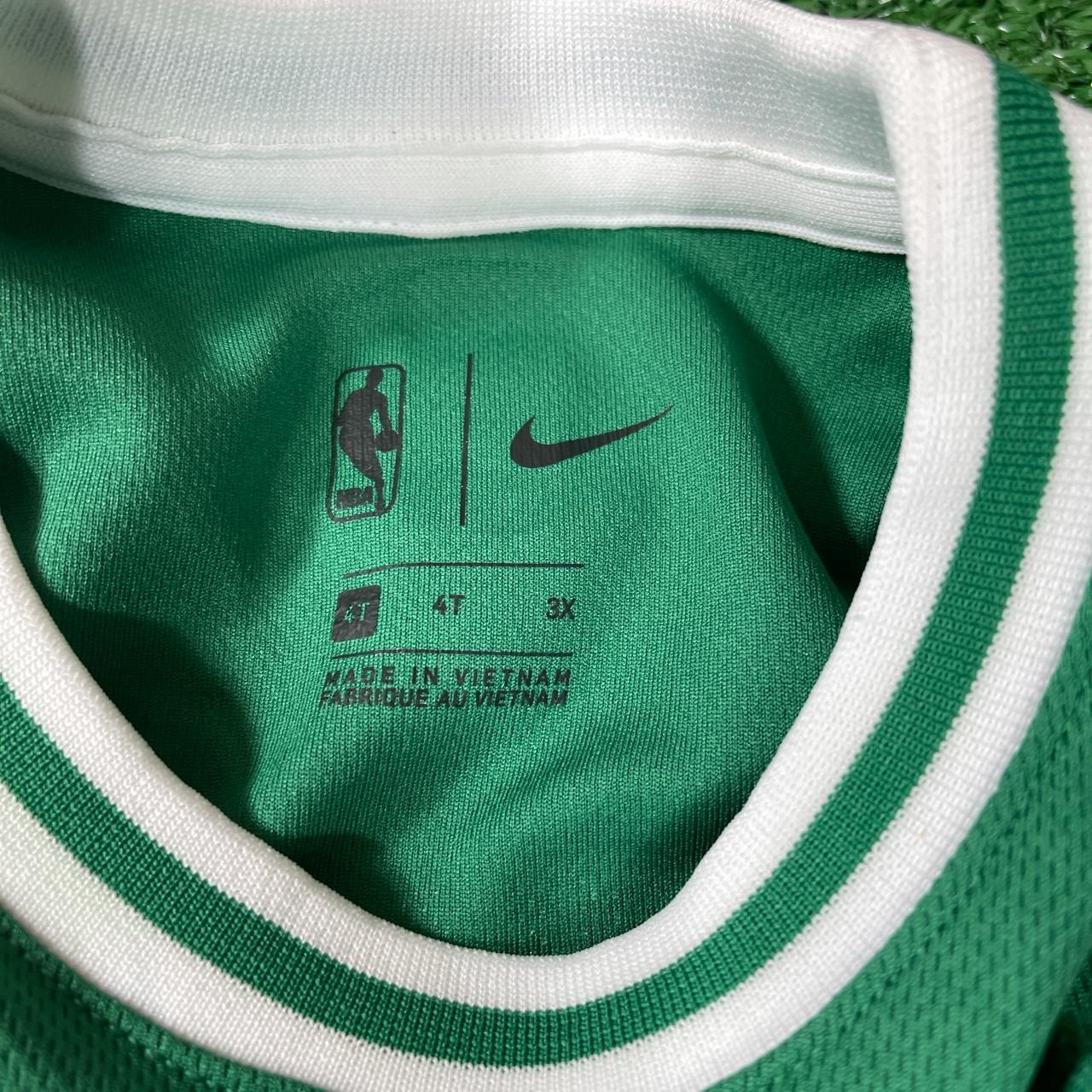 Nike Green and White Vest | Depop