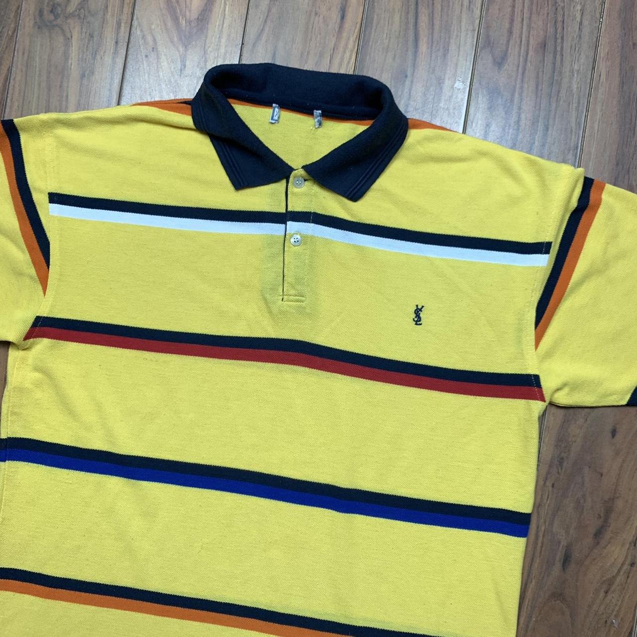 Vintage YSL Polo shirt Size Mens Large, fits... Depop
