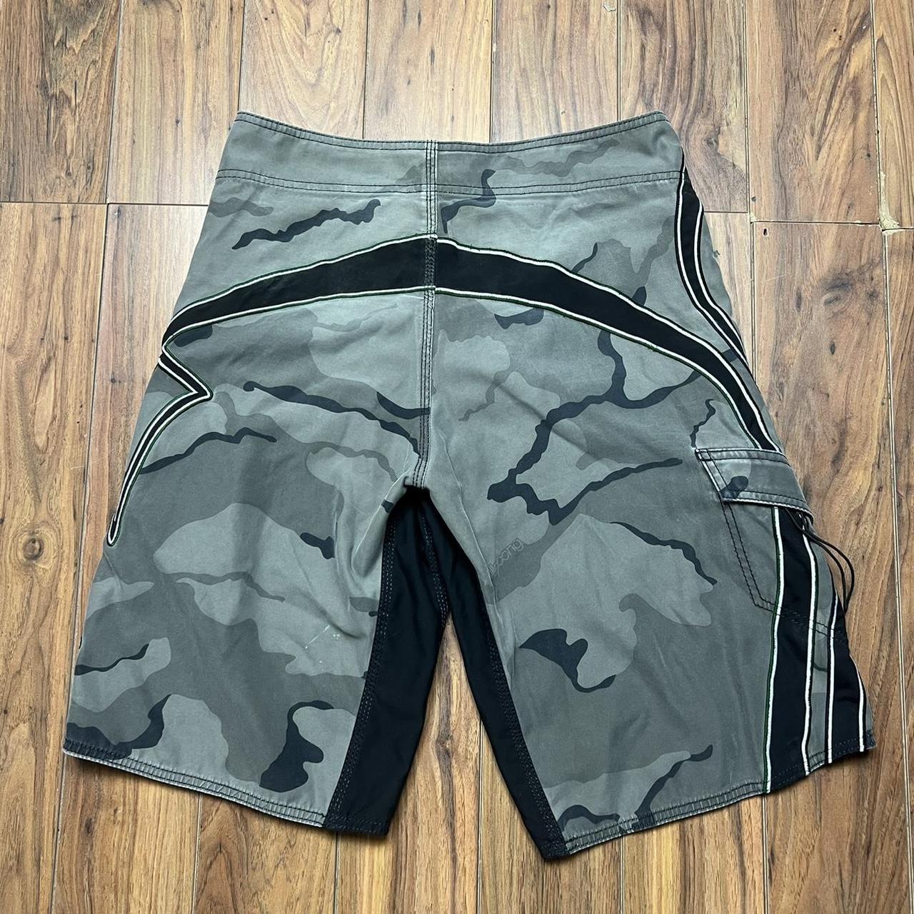 Vintage Billabong Mark Occhilupo Signature Shorts /... - Depop