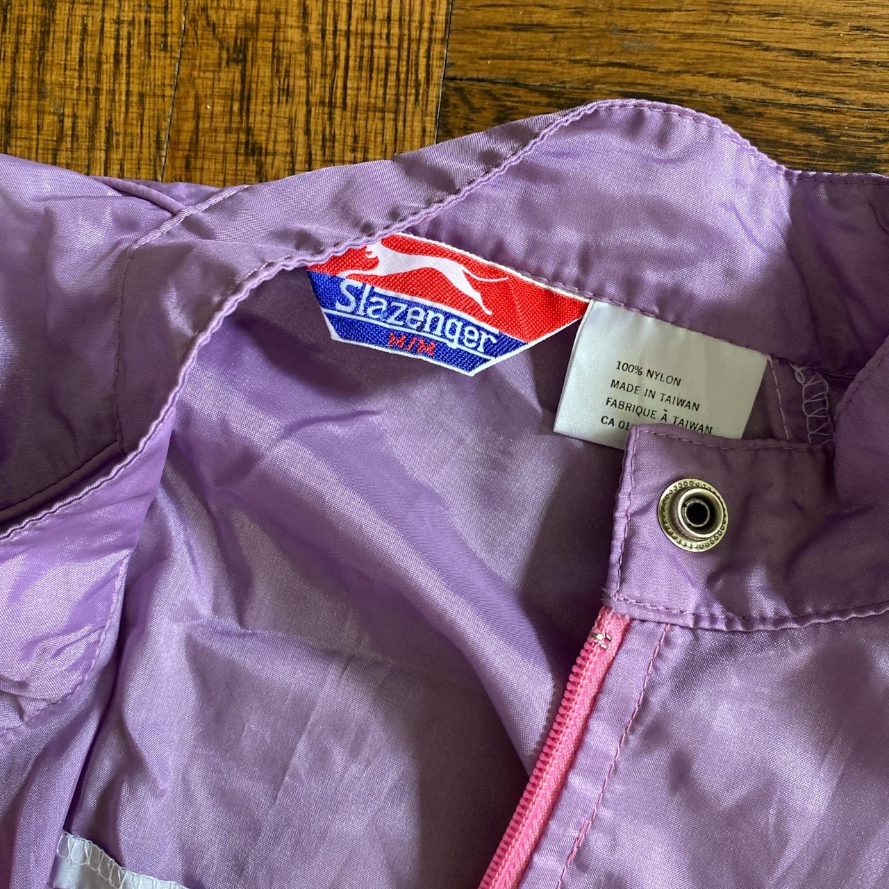 Slazenger Women's Pink and Purple Jacket (2)