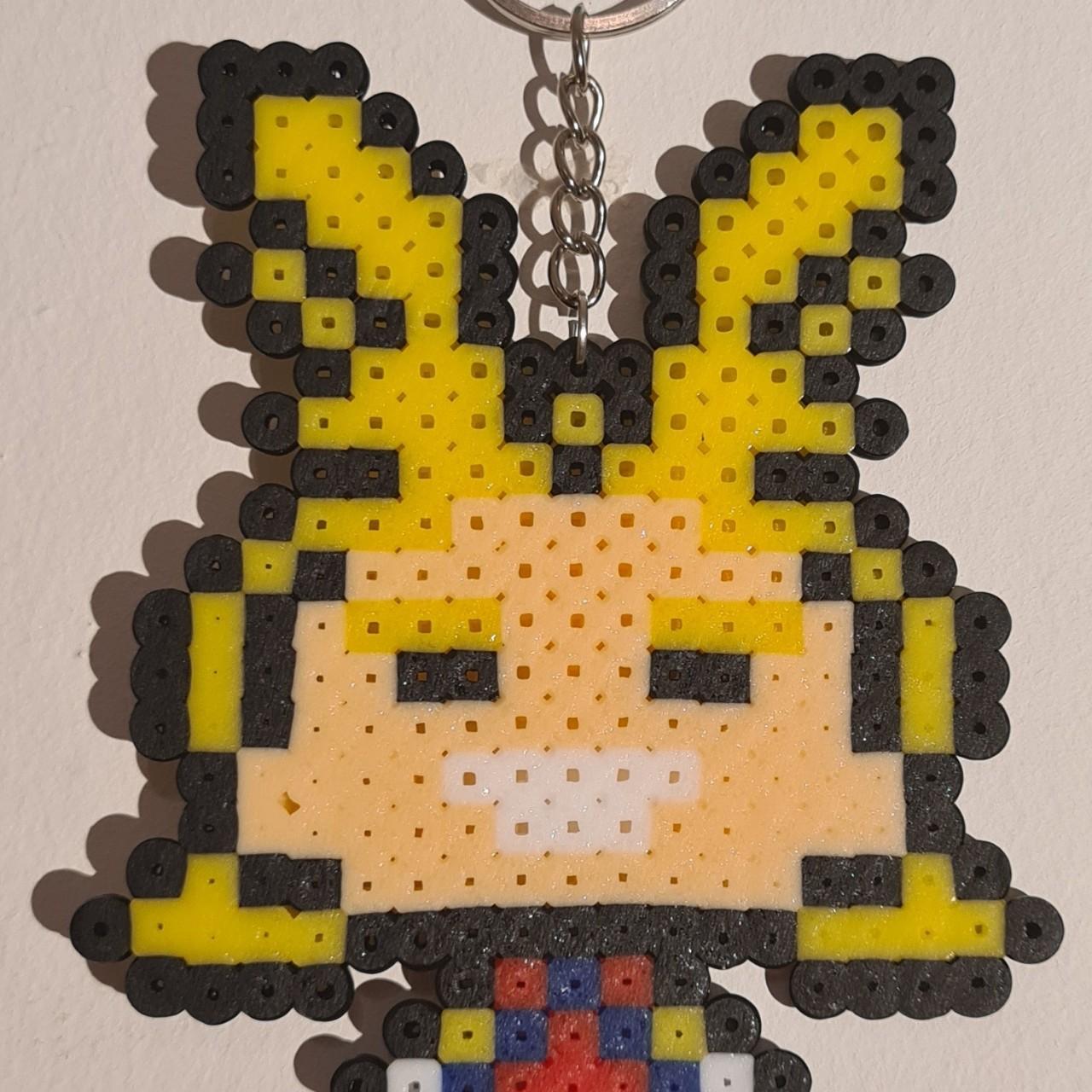 ☆All Might☆ Pixel Art Keychain, ☆anime 》Boku No