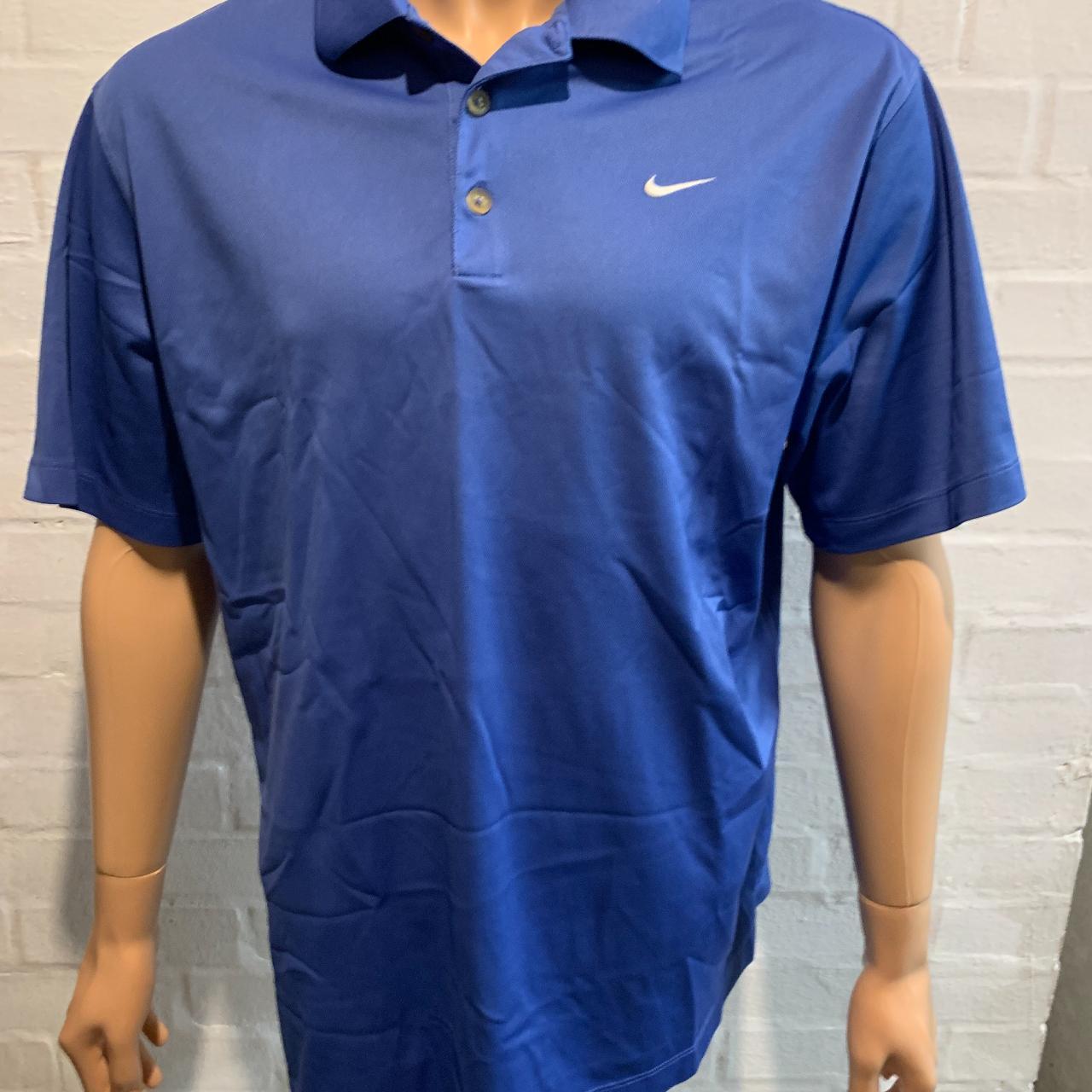 Nike Men's Blue Polo-shirts | Depop